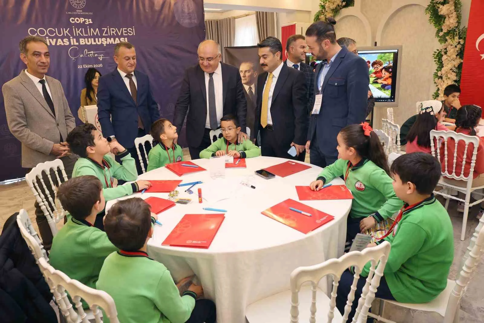 Sivas’ta çocuklar iklim için çözüm önerileri geliştirdi