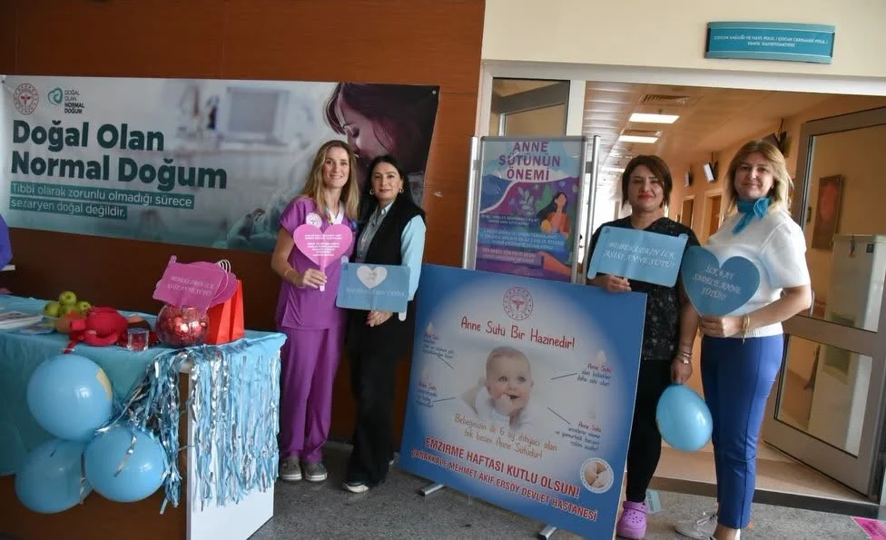 Normal Doğum Haftası ve Emzirme Haftası farkındalık etkinliği düzenlendi