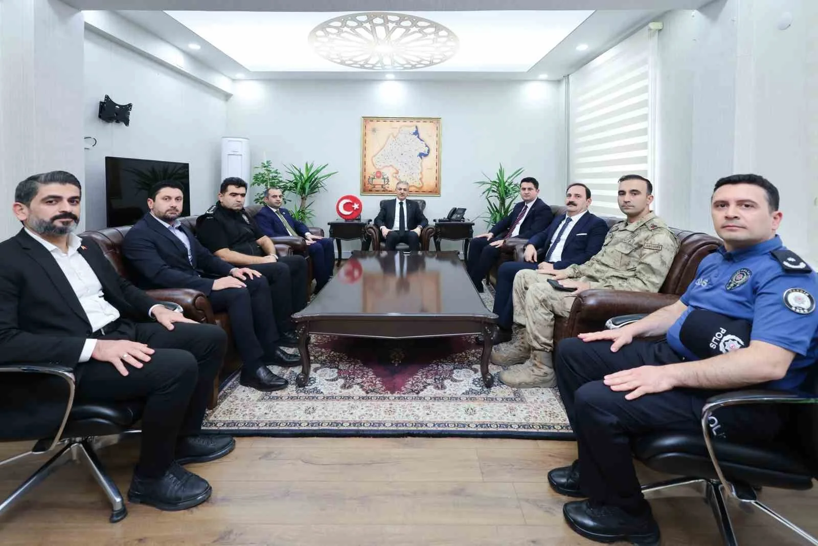Mardin Valisi Akkoyun, Dargeçit ilçesinde incelemelerde bulundu