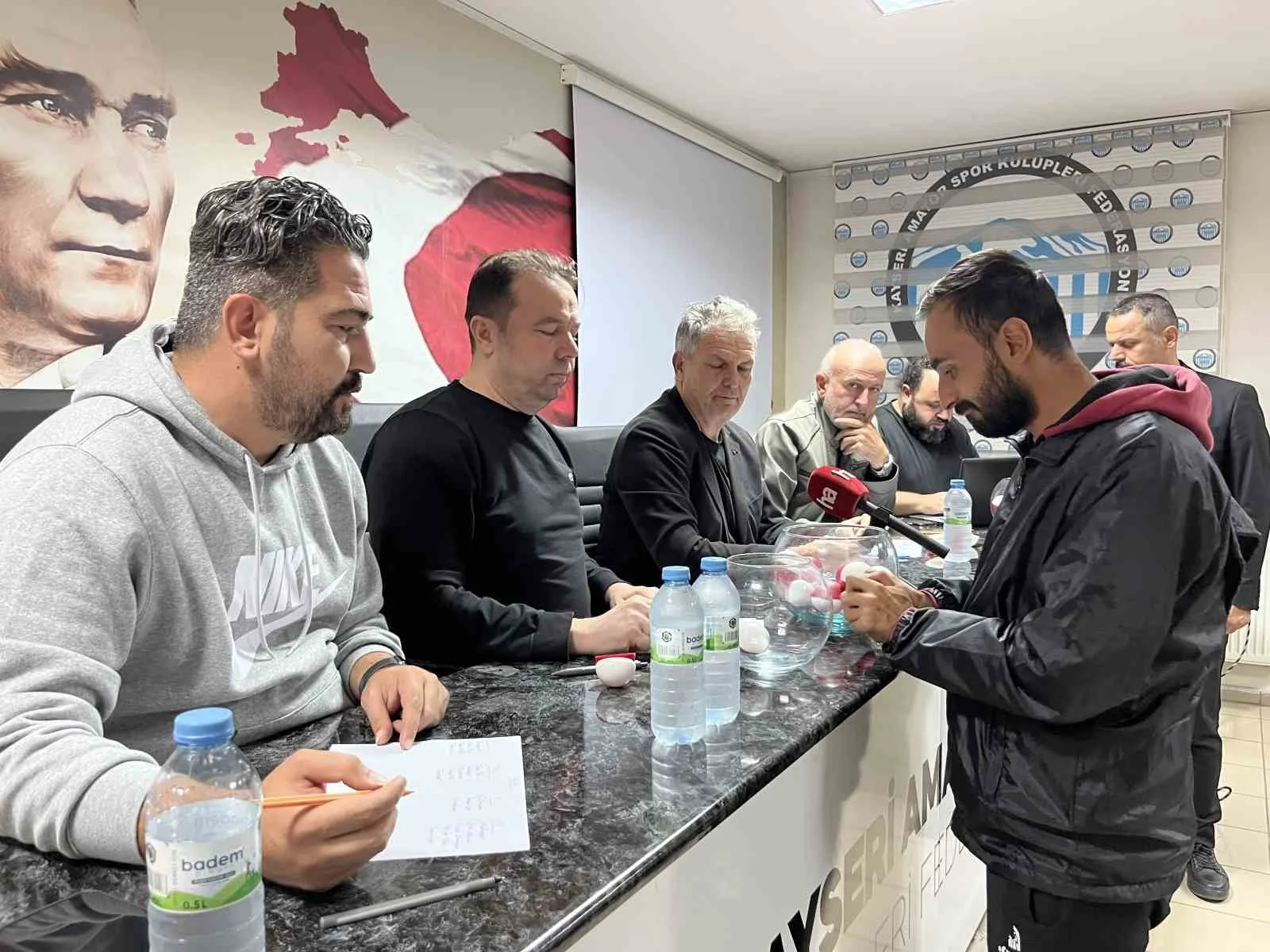 Kayseri U19 Ligi fikstür çekimi yapıldı