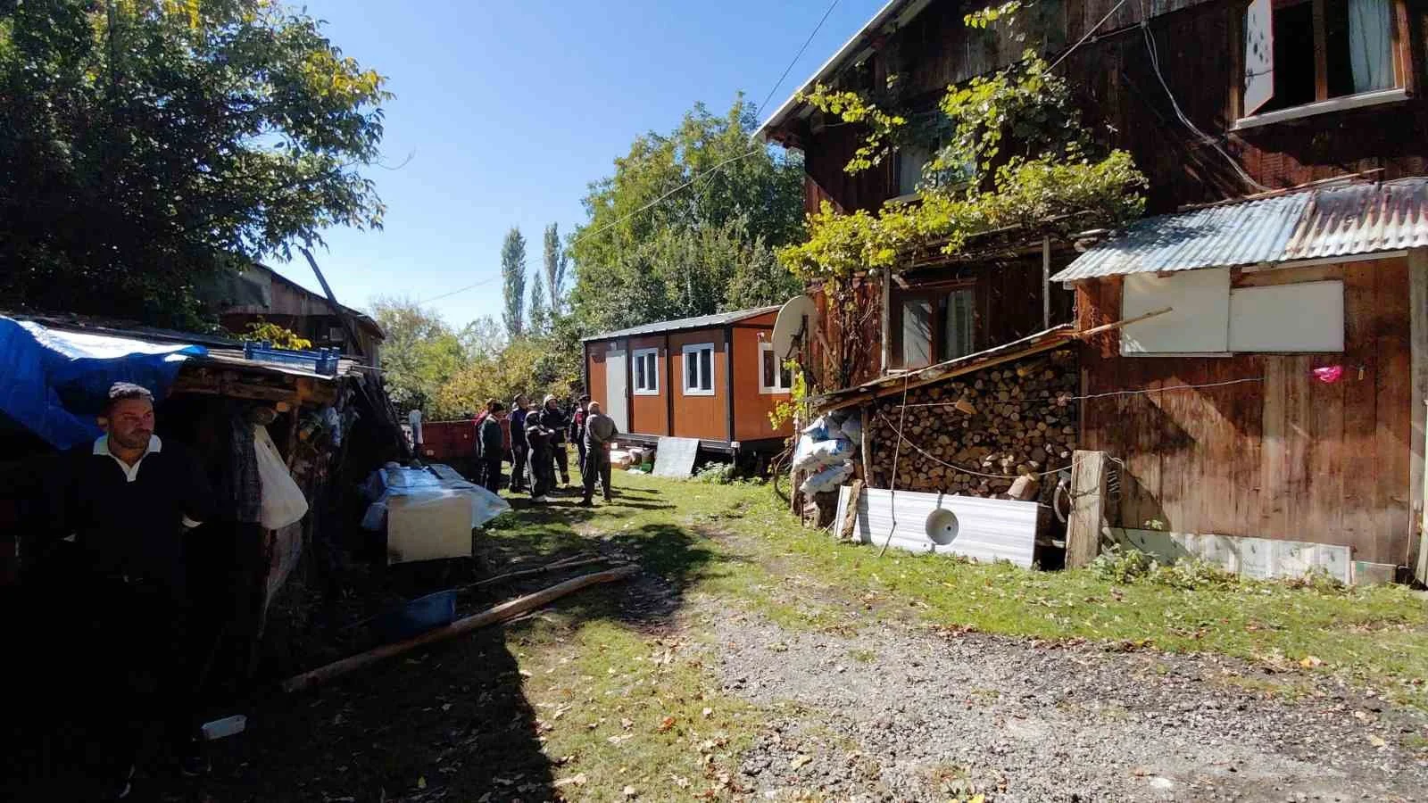 Bolu’da ahşap evde korkutan yangın: Köylüler faciayı önledi