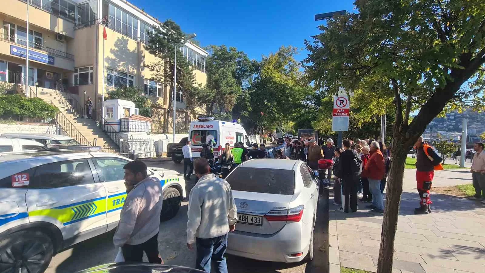 Zonguldak’ta motosiklet kazası: 17 yaşındaki sürücü ağır yaralandı