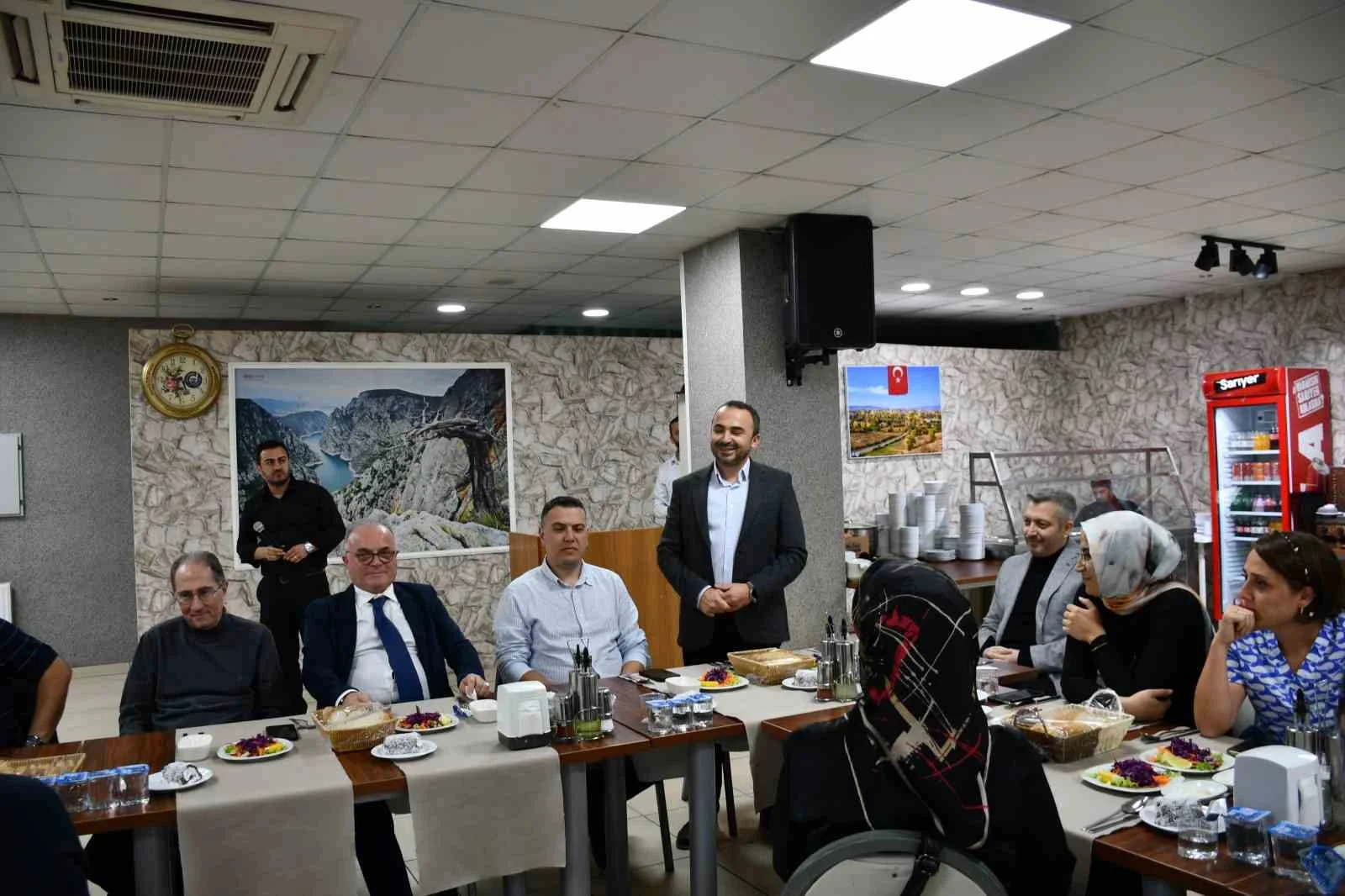 46 yıllık hekime veda programı
