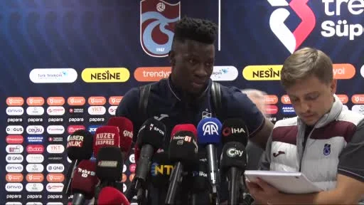 Andre Onana: "Bu şekilde çalışmaya devam edip sezon sonu ne olacağını hep birlikte göreceğiz"