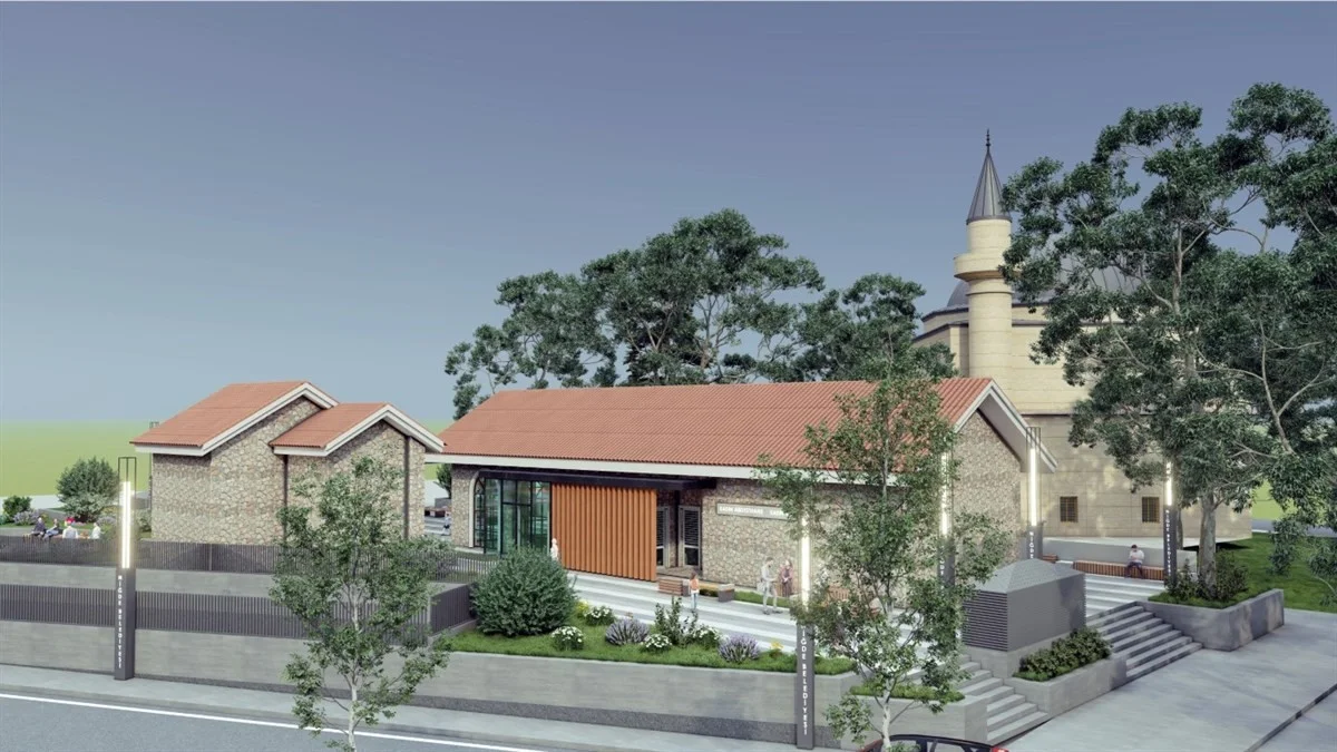 Niğde’de Dışarı Cami Otoparkı ve Peyzaj Projesi’nin temeli atılıyor