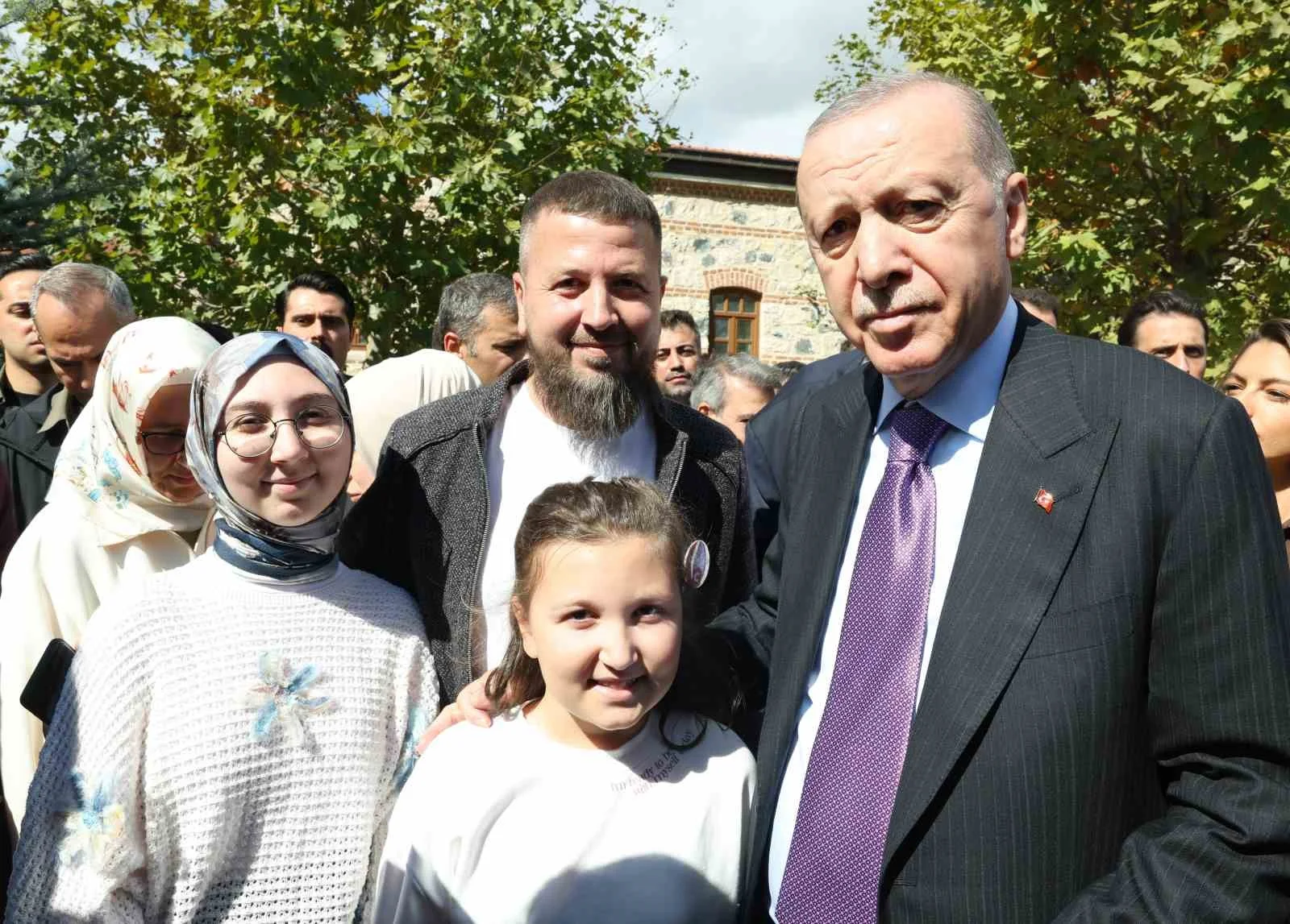 Cumhurbaşkanı Erdoğan, AileFest alanını ziyaret etti