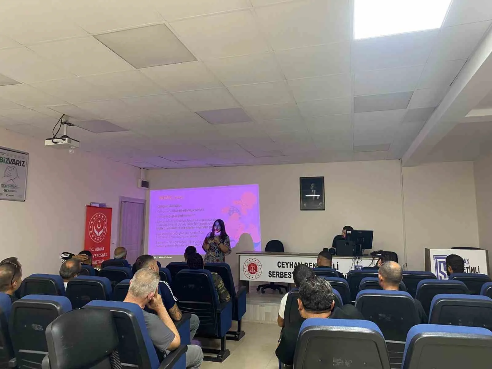 Adana’da yükümlülere yönelik ’Kendini Bilmek’ eğitimi düzenlendi