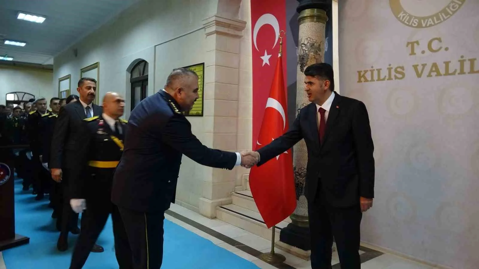 Kilis Valisi Kalaylı, Cumhuriyet Bayramı tebriklerini kabul etti