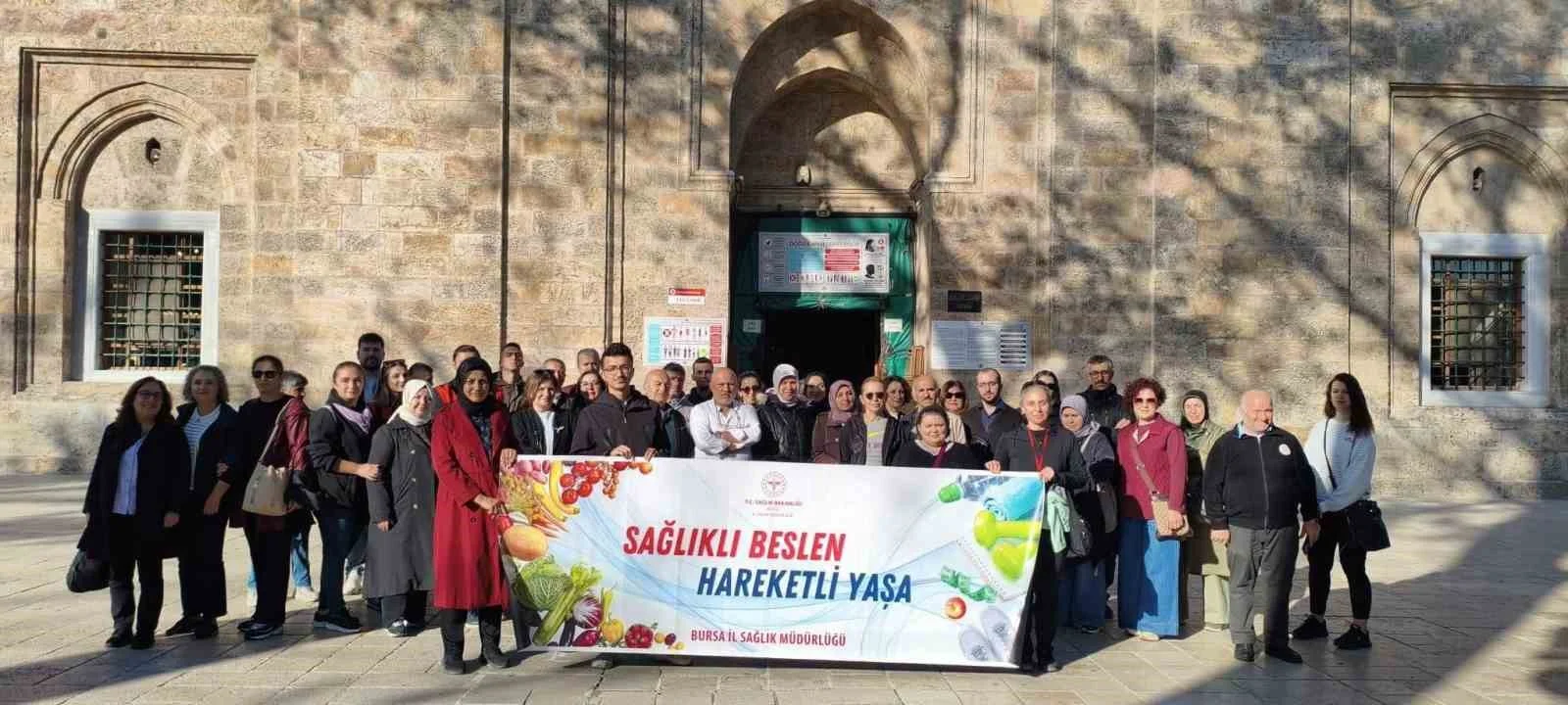 Bursa’da "Hareket Et, Sağlıklı Yaşa" Yürüyüşü