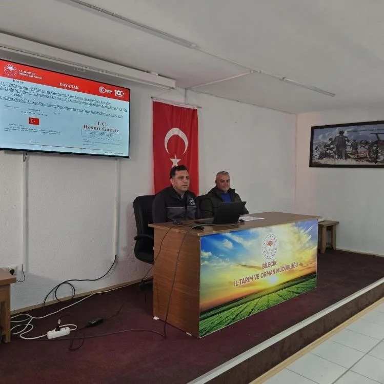 Bilecik’te süt üreticilerine kritik destek ve mevzuat bilgilendirmesi