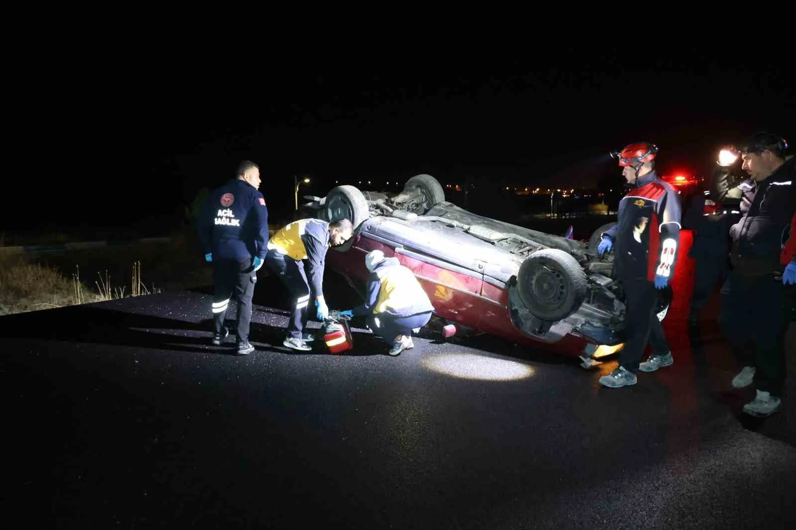Nevşehir’de kontrolden çıkan otomobil takla attı: 1 ölü