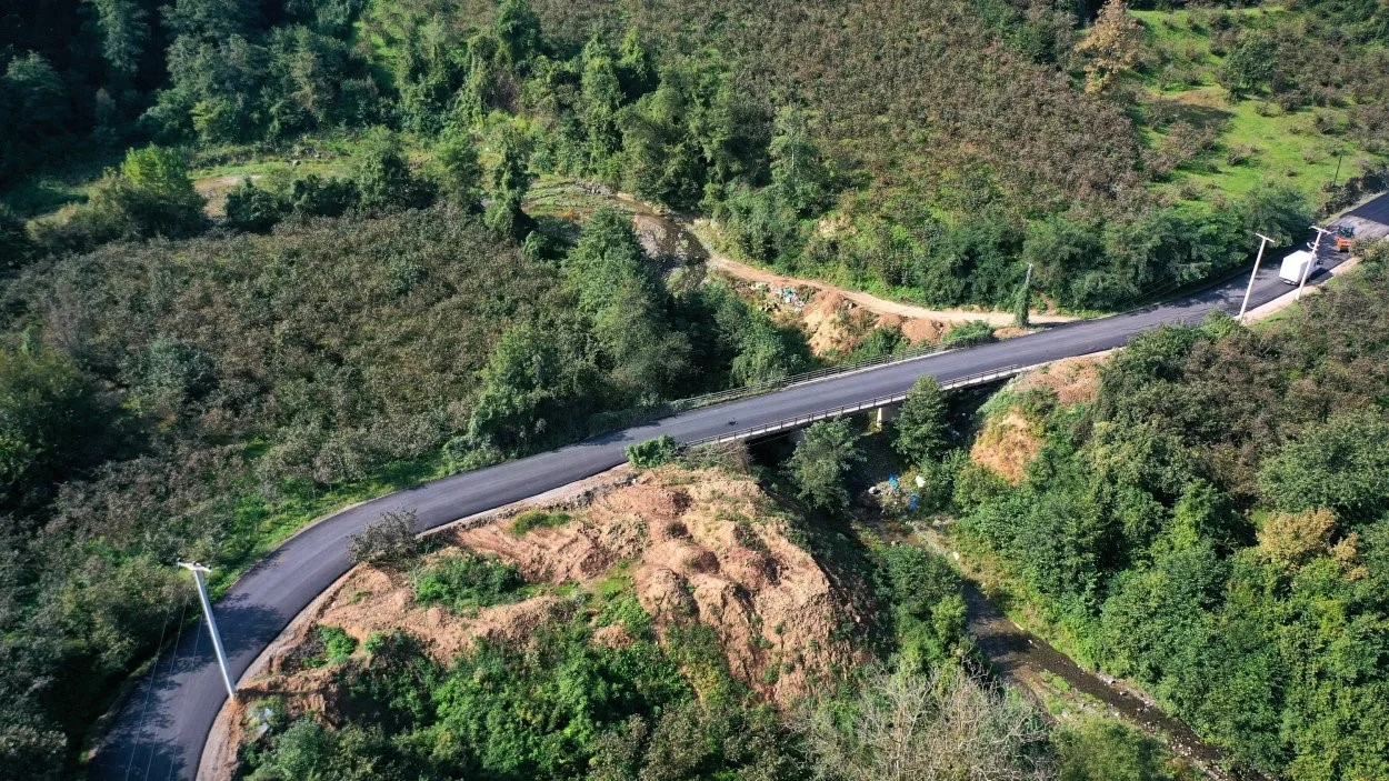 Ordu’da sıcak asfalt çalışmaları