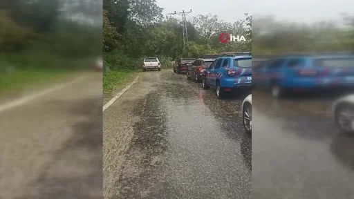 Kastamonu’da fırtına ağaçları devirdi