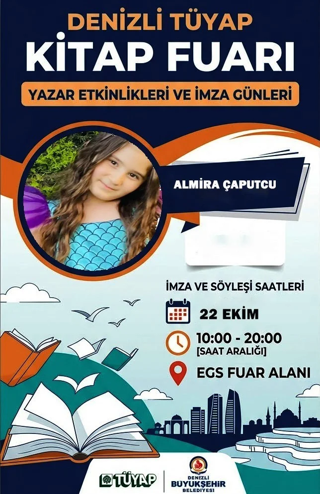 8 yaşındaki Almira’nın dedesiyle olan hatırları kitaplaştı