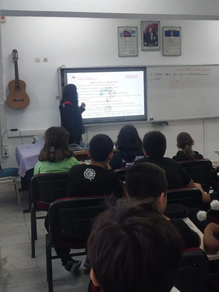 Söke’de öğrencilere gıda israfına karşı farkındalık eğitimi
