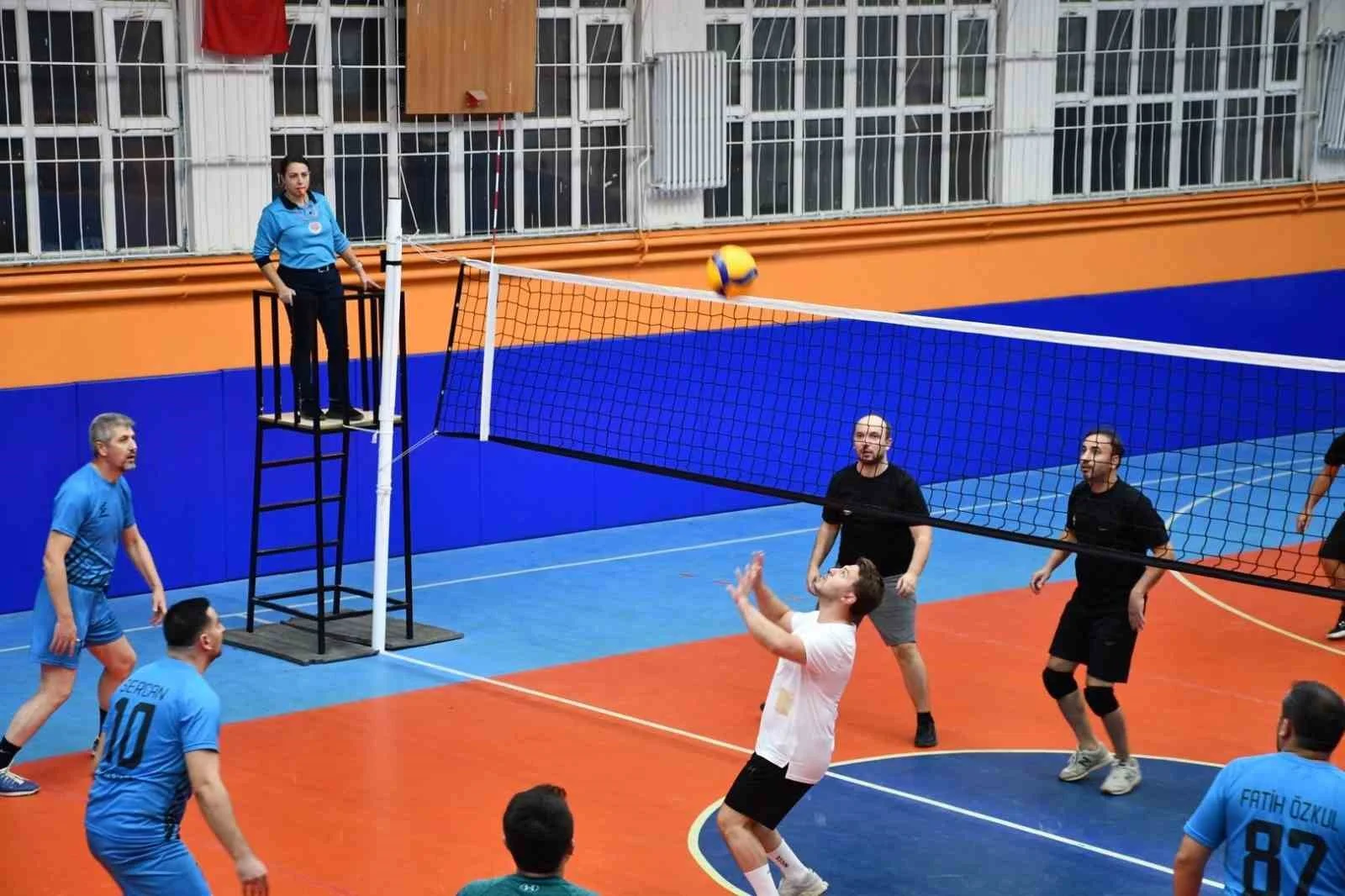 4. Kamu Spor Oyunları Erkek Voleybol Müsabakaları tamamlandı