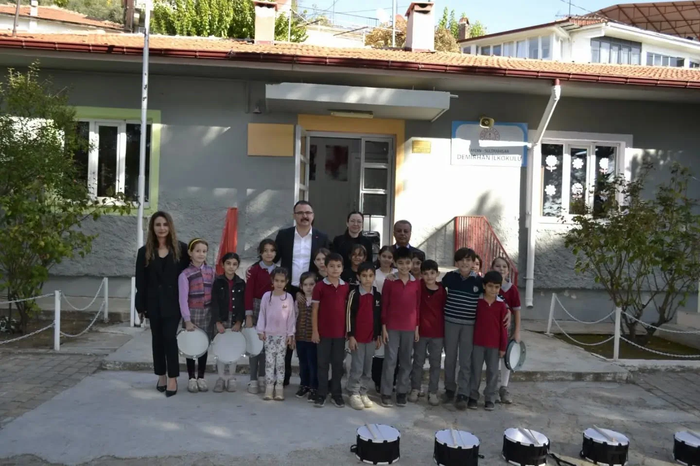 Sultanhisar’da eğitim çalışmaları yerinde değerlendirildi