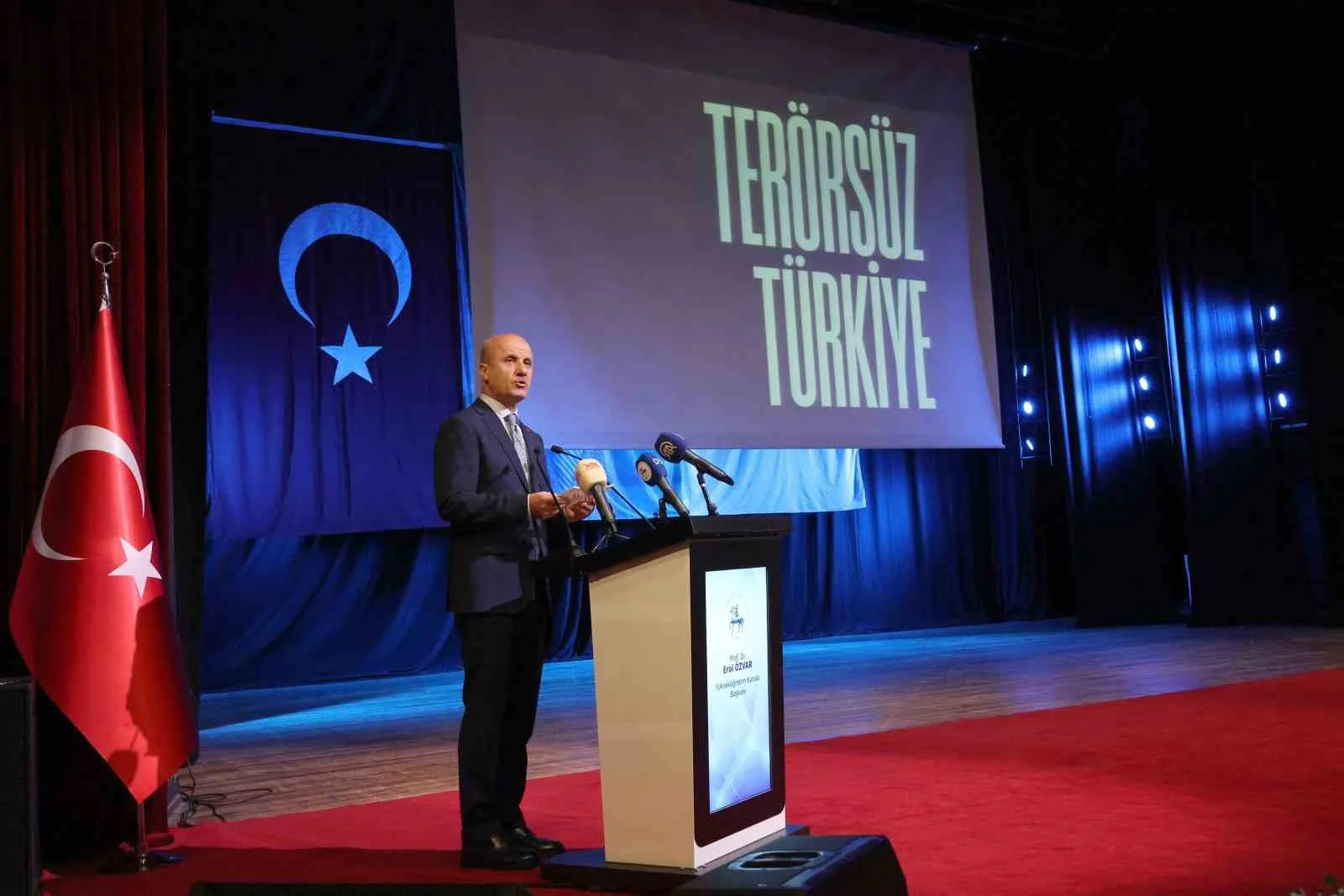 YÖK Başkanı Özvar’dan İzmir’de Terörsüz Türkiye mesajı