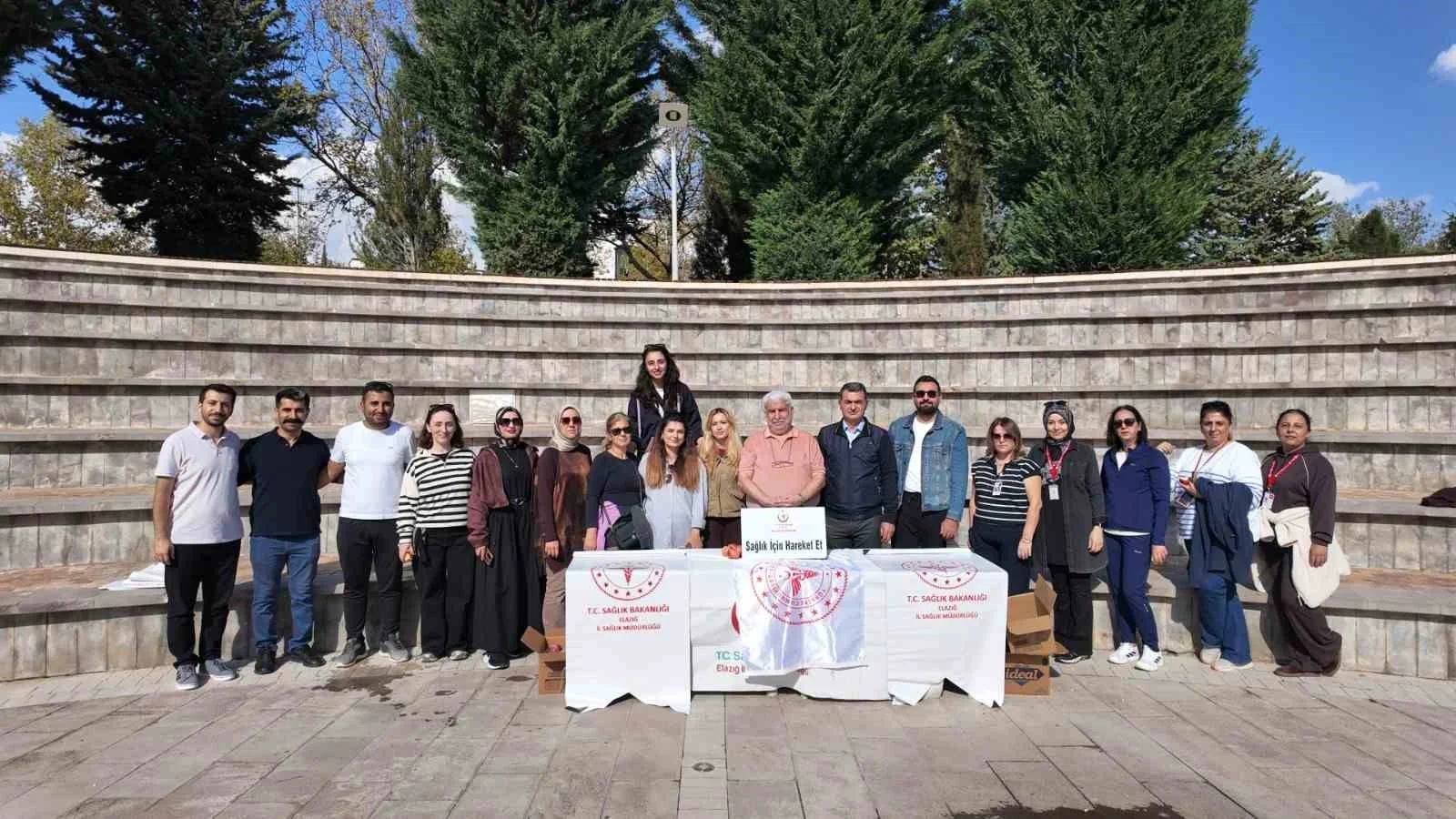Elazığ’da sağlıklı yaşam yürüyüşü
