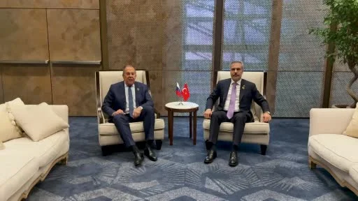 Dışişleri Bakanı Fidan, Rusya Dışişleri Bakanı Lavrov ile görüştü