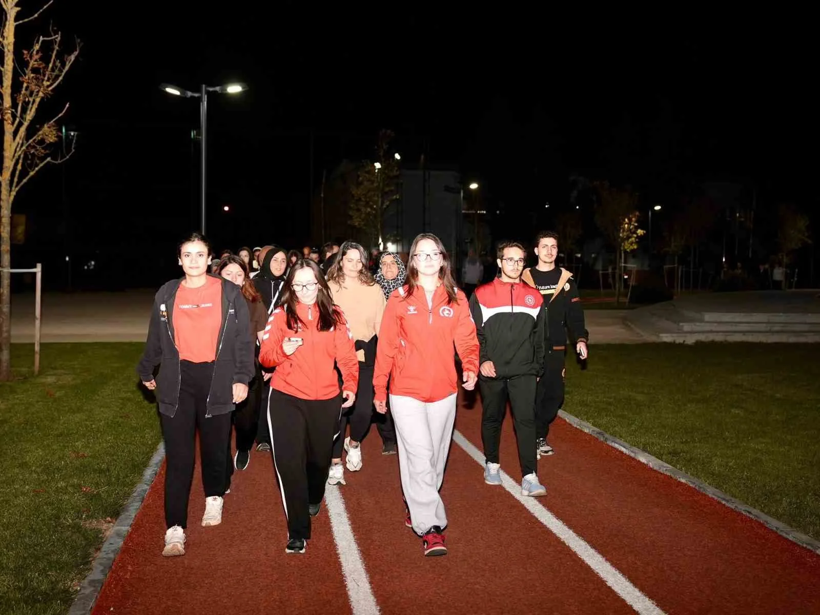 Düzceliler Merkez Park’ta spor için buluştu