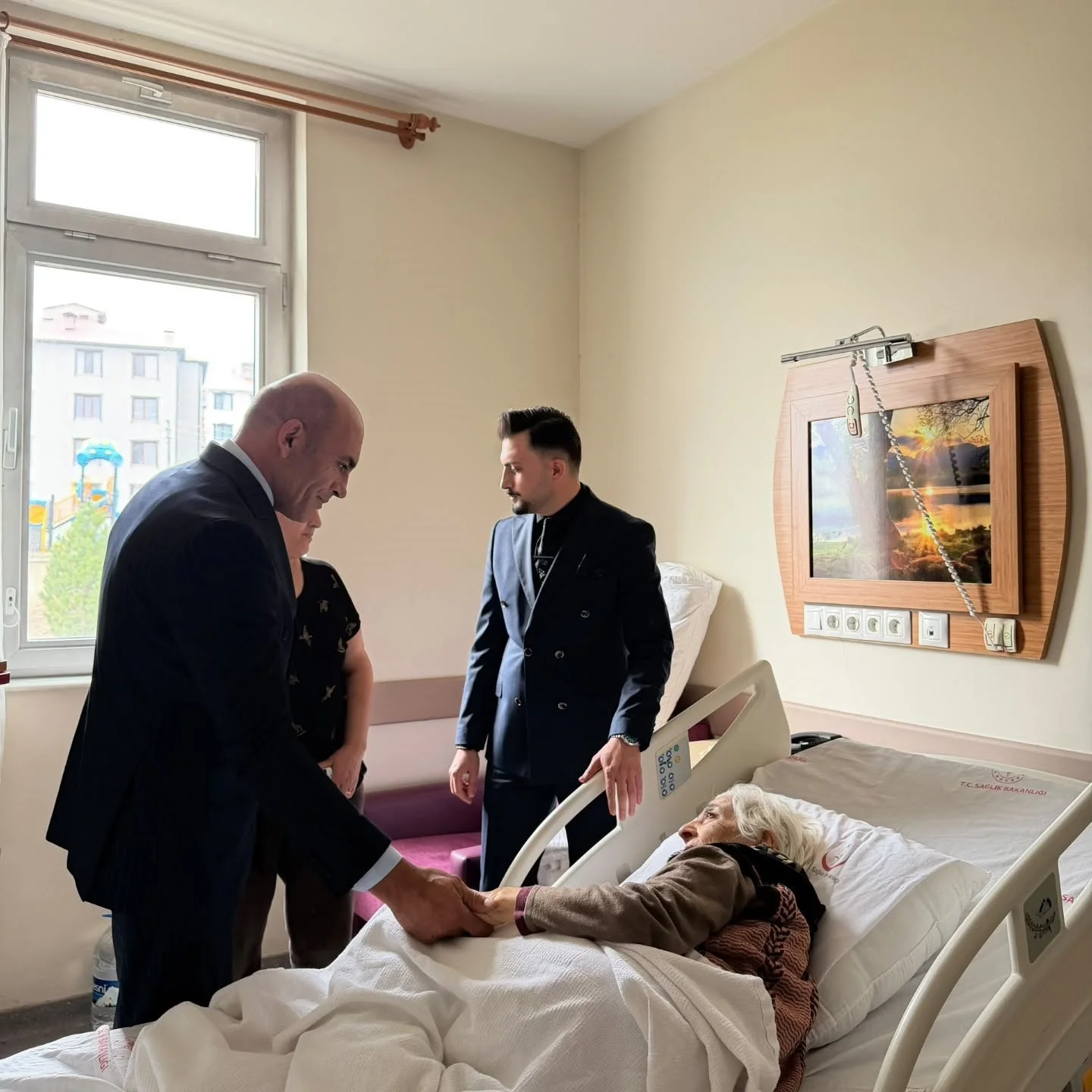 Tercan Devlet Hastanesi’nde hastalar ziyaret edildi
