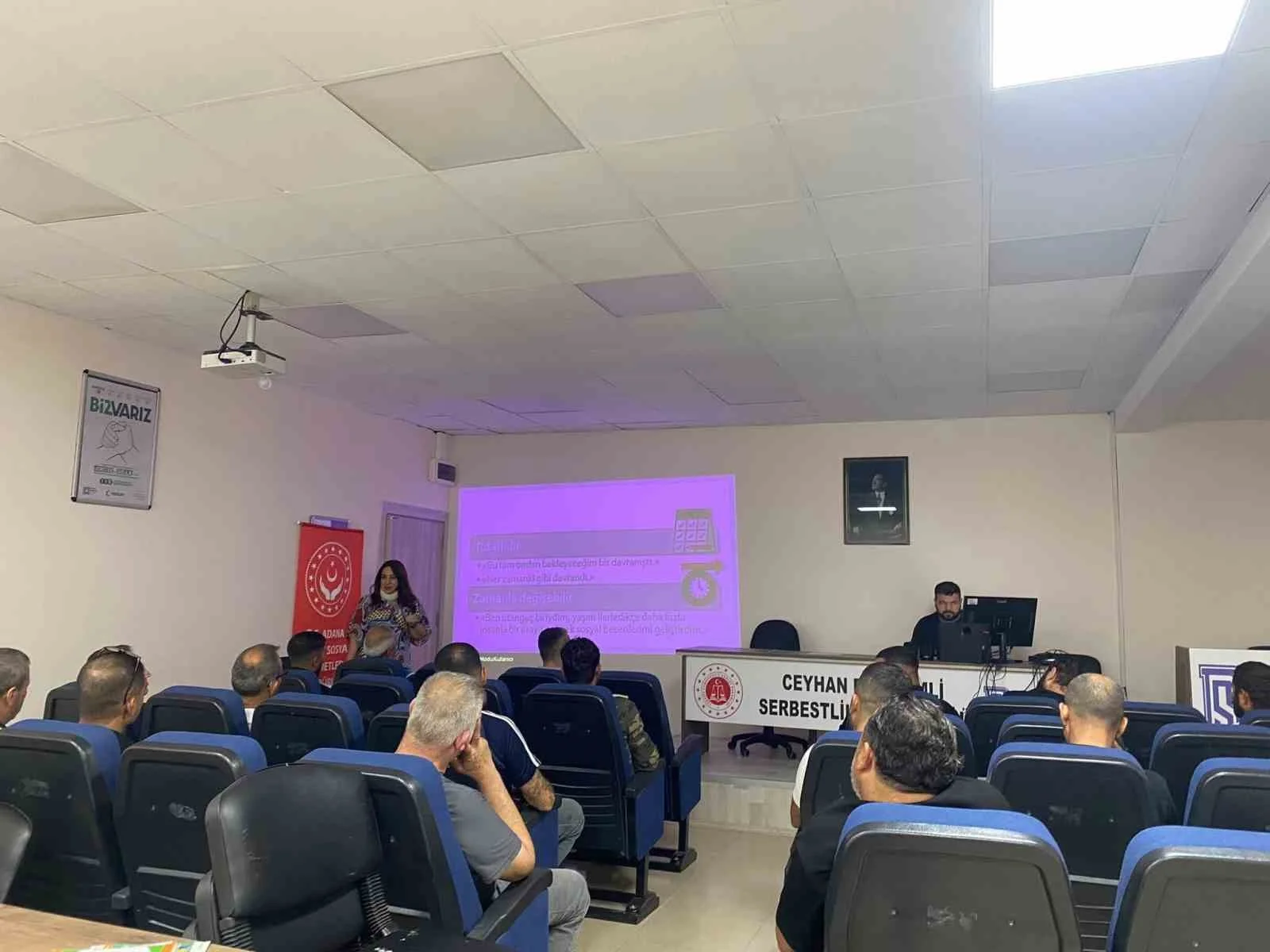 Adana’da yükümlülere yönelik ’Kendini Bilmek’ eğitimi düzenlendi