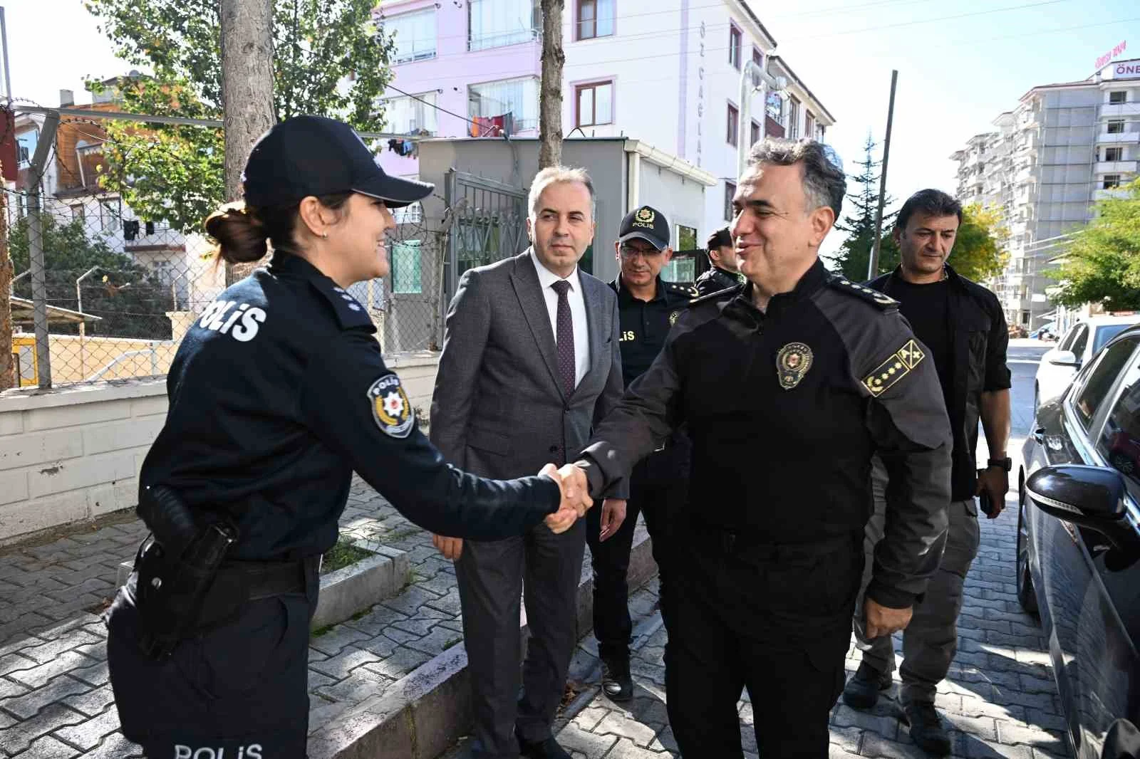Mareşal Fevzi Çakmak Polis Merkezi kadın başkomisere emanet