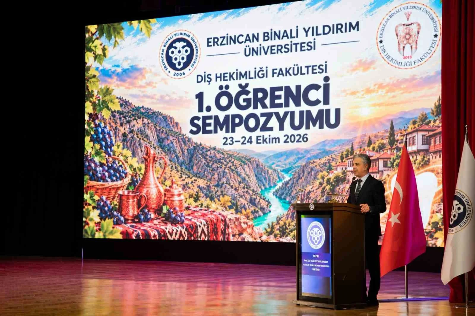EBYÜ’de 1. Diş Hekimliği Öğrenci Sempozyumu başladı