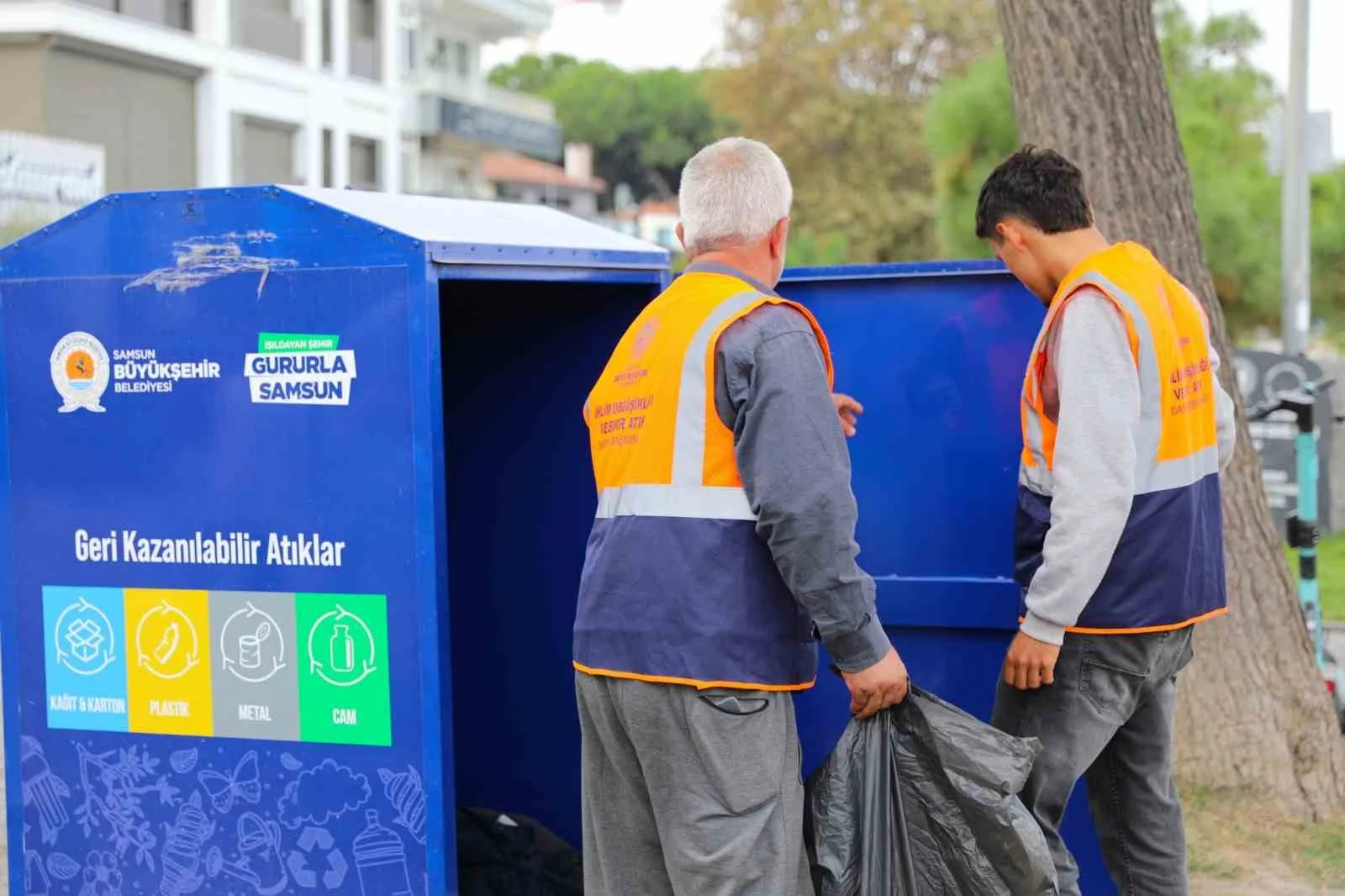 Samsun’da 3 ayda 280 ton atık geri dönüşüme kazandırıldı