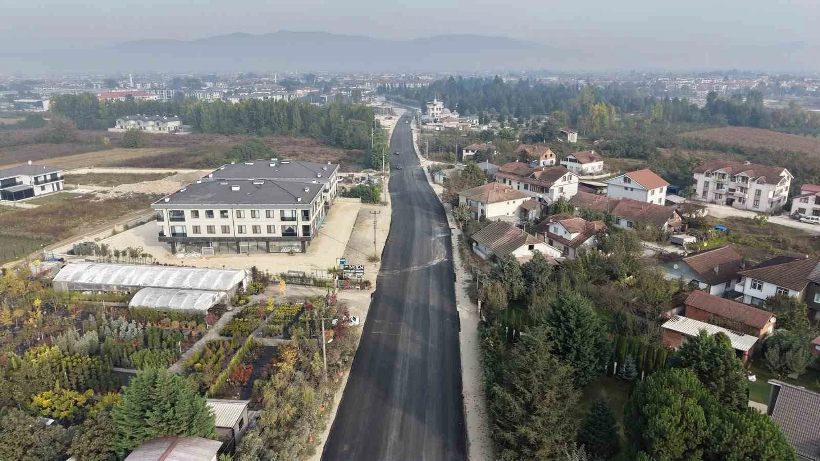 Düzce’de 55 bin ton asfalt serildi