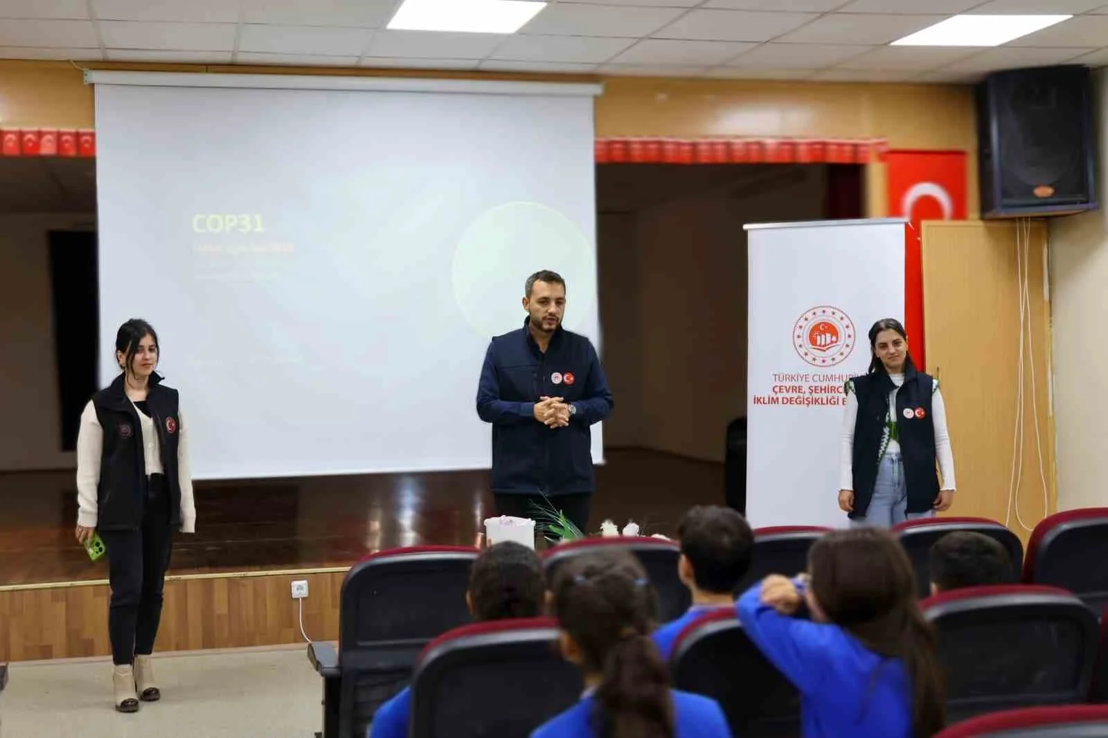 Bayburt’ta öğrencilere iklim değişikliği eğitimi verildi