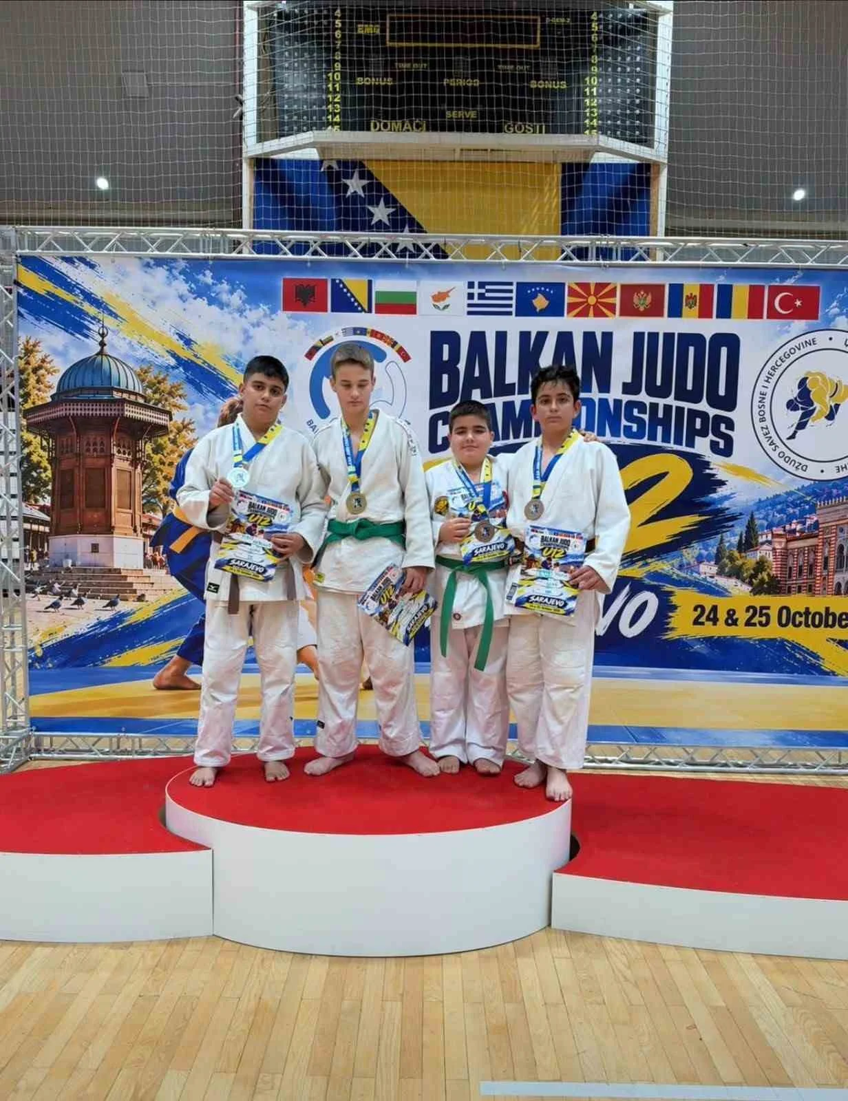 Yiğit Akbulut’tan judoda Balkan ikinciliği