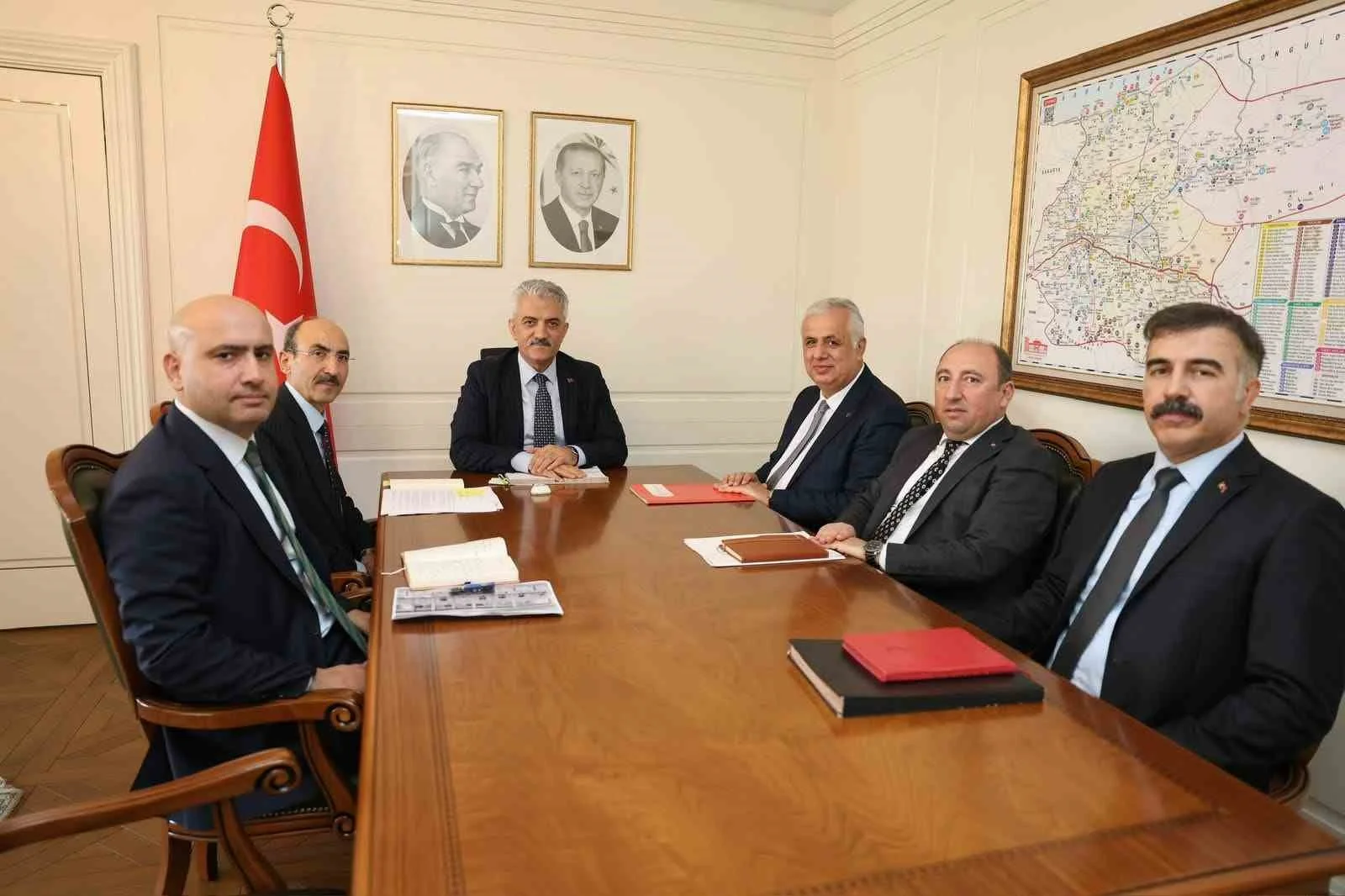 Düzce’de devam eden ve planlanan projeler masaya yatırıldı