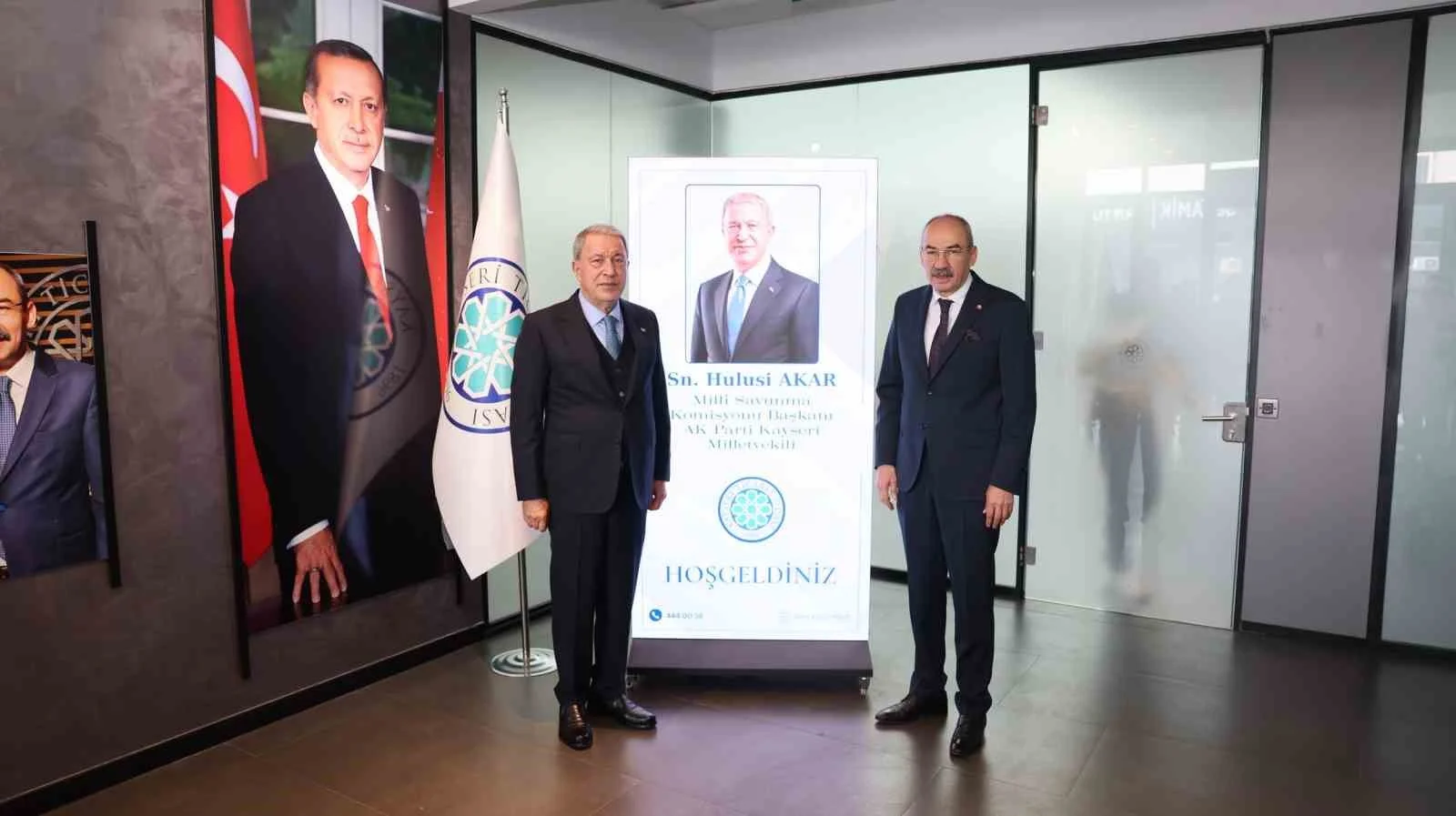 Hulusi Akar, Büyükkılıç ve Okandan’dan KTO’ya ’Hayırlı Olsun’ ziyareti