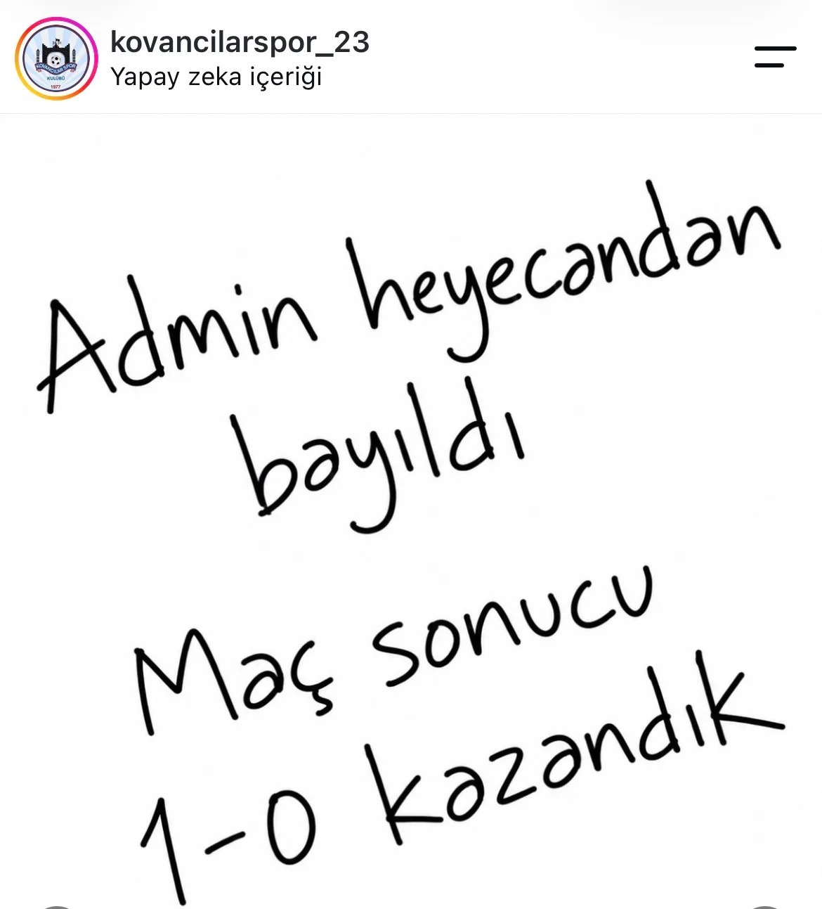 Kovancılarspor, ilk galibiyetini aldı