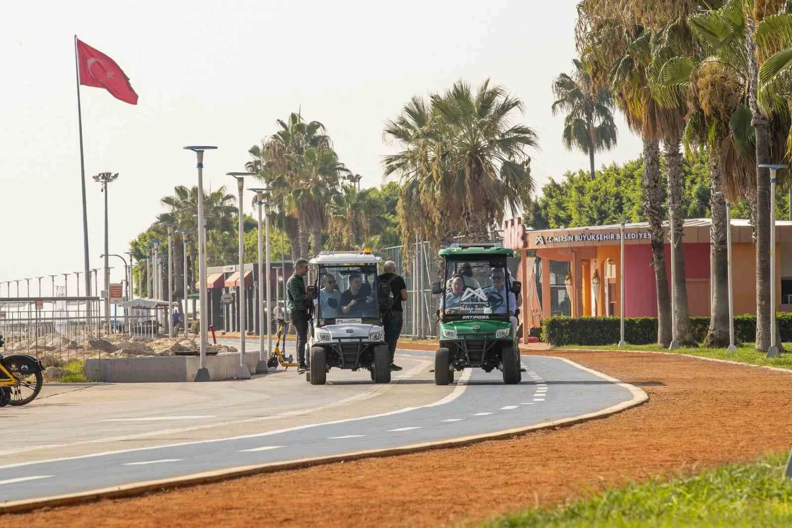 Mersin Kültür Parka uluslararası ’Yeşil Bayrak’ ödülü