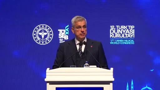 Sağlık Bakanı Memişoğlu 12’nci Türk tıp dünyası kurultayı açılış törenine katıldı