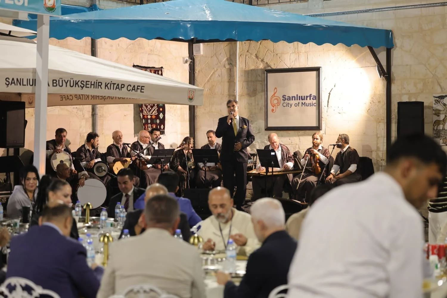 UNESCO müzik şehirleri toplantısı Tarihi Barutçu Hanı’nda sıra gecesiyle sona erdi