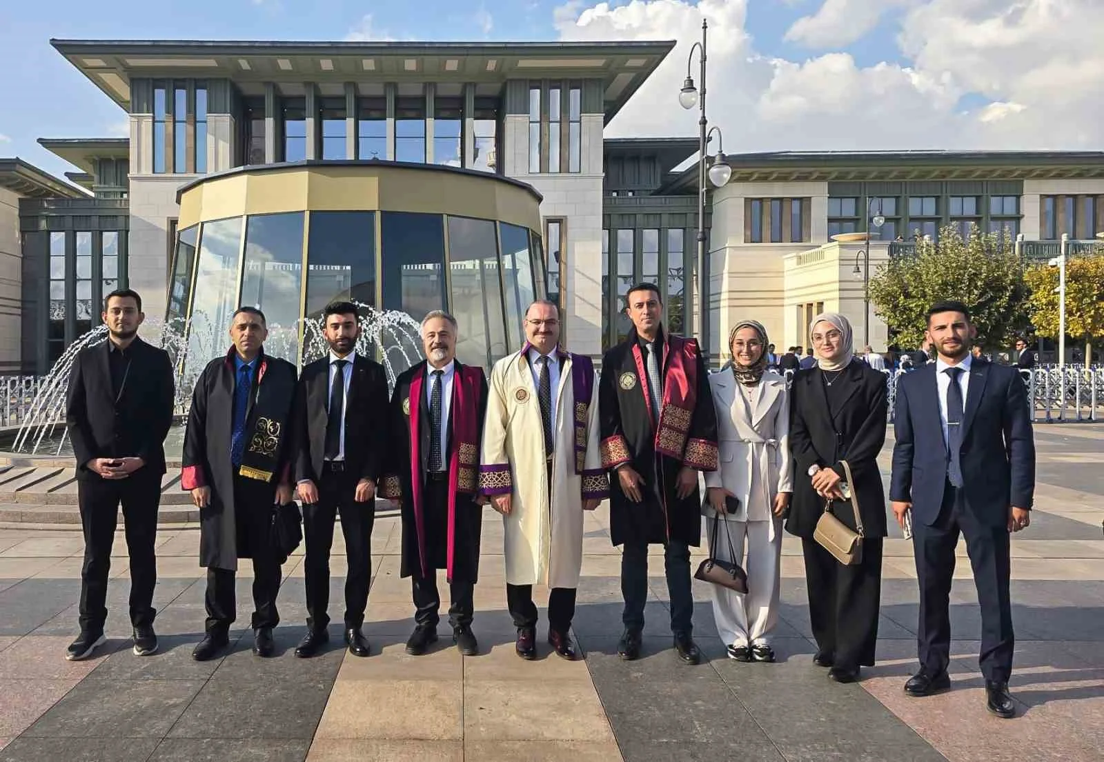 Rektör Hacımüftüoğlu, Yükseköğretim kurulu akademik yılı açılış törenine katıldı