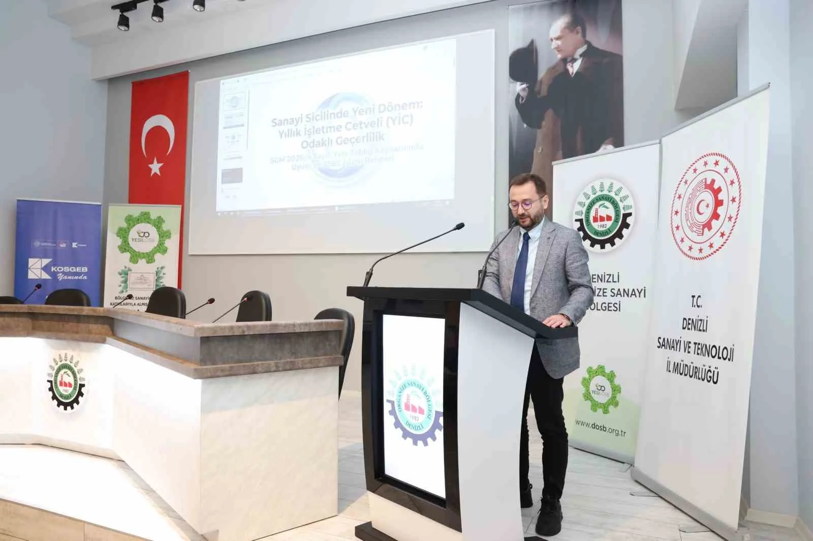 Denizli OSB devlet destekleri bilgilendirme toplantısına ev sahipliği yaptı