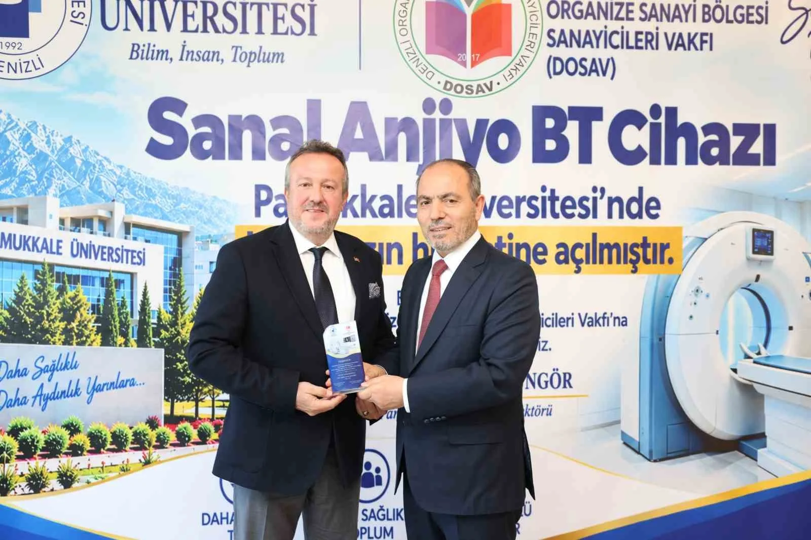 Denizli OSB VE DOSAV öncülüğünde "Sanal Anjiyo Bt Cihazı" Pamukkale Üniversitesi İnme Merkezi’nde hizmete kazandırıldı
