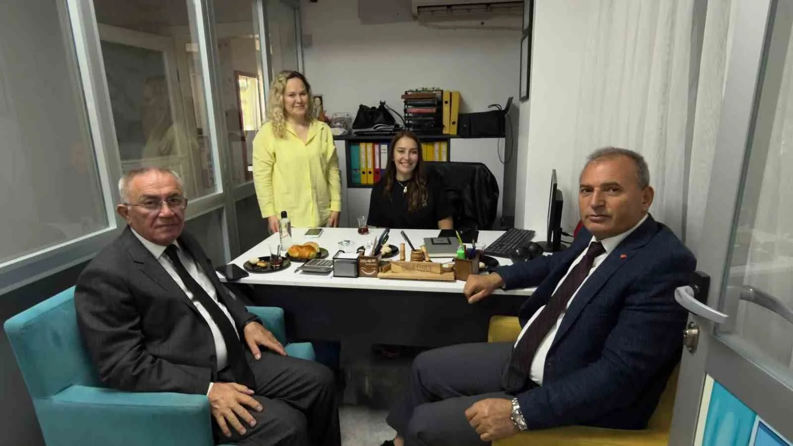 Sarıgöl’de miniklerin eğitim yuvasına ziyaret