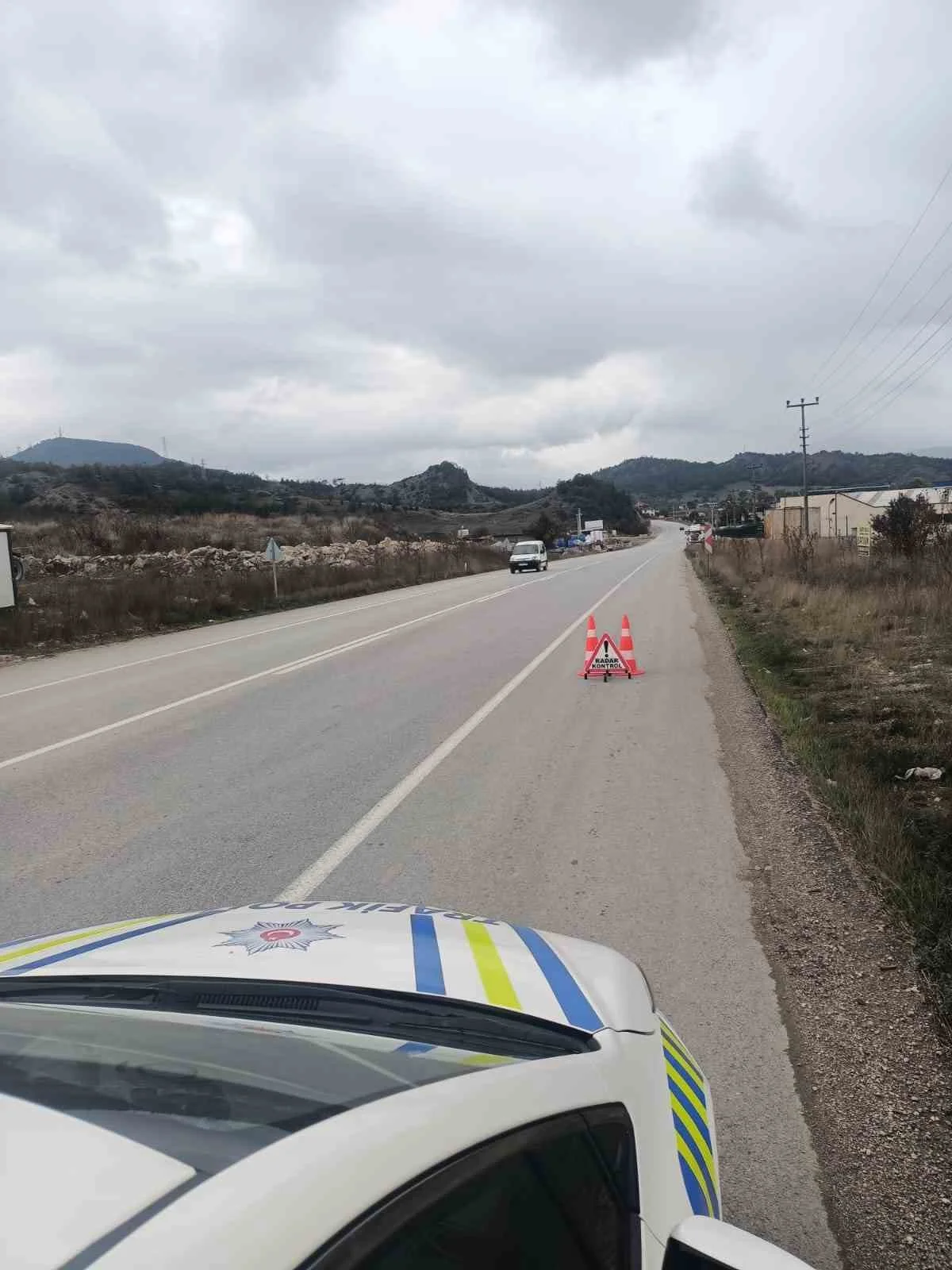 Bolu’da yenilenen yolda artan kazalar sonrası radarlı hız denetimi başlatıldı