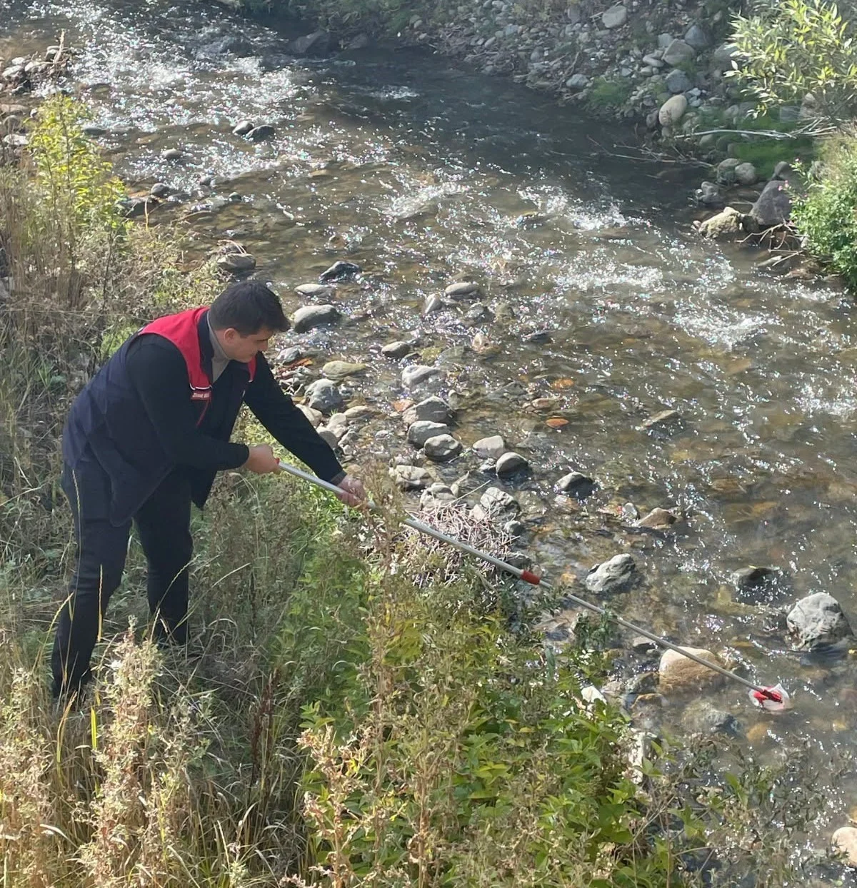 Bayburt’ta 21 noktadan su numunesi alındı