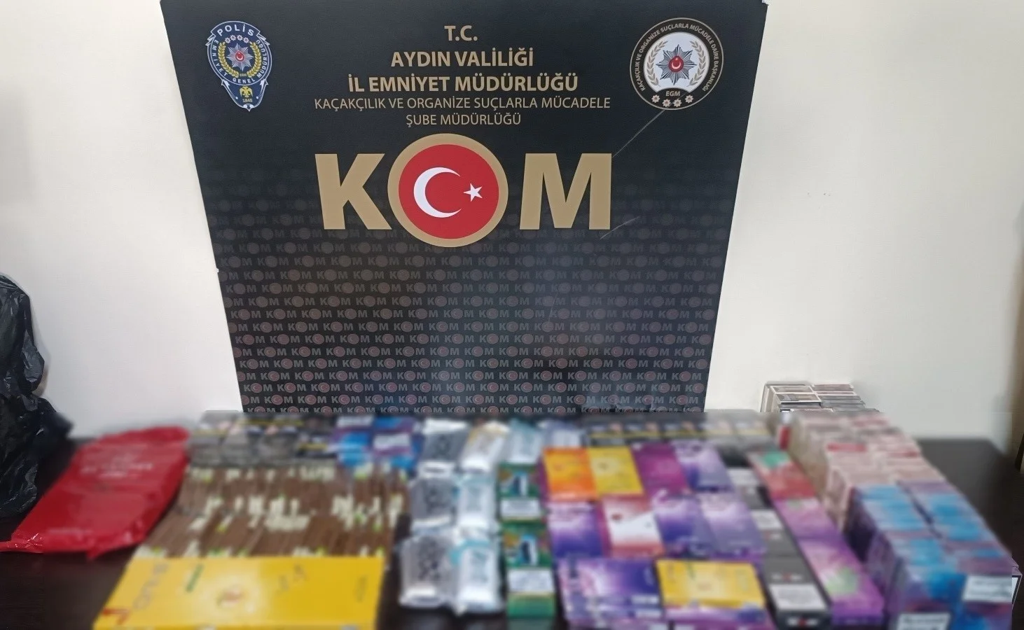 Aydın’da kaçak tütün operasyonu