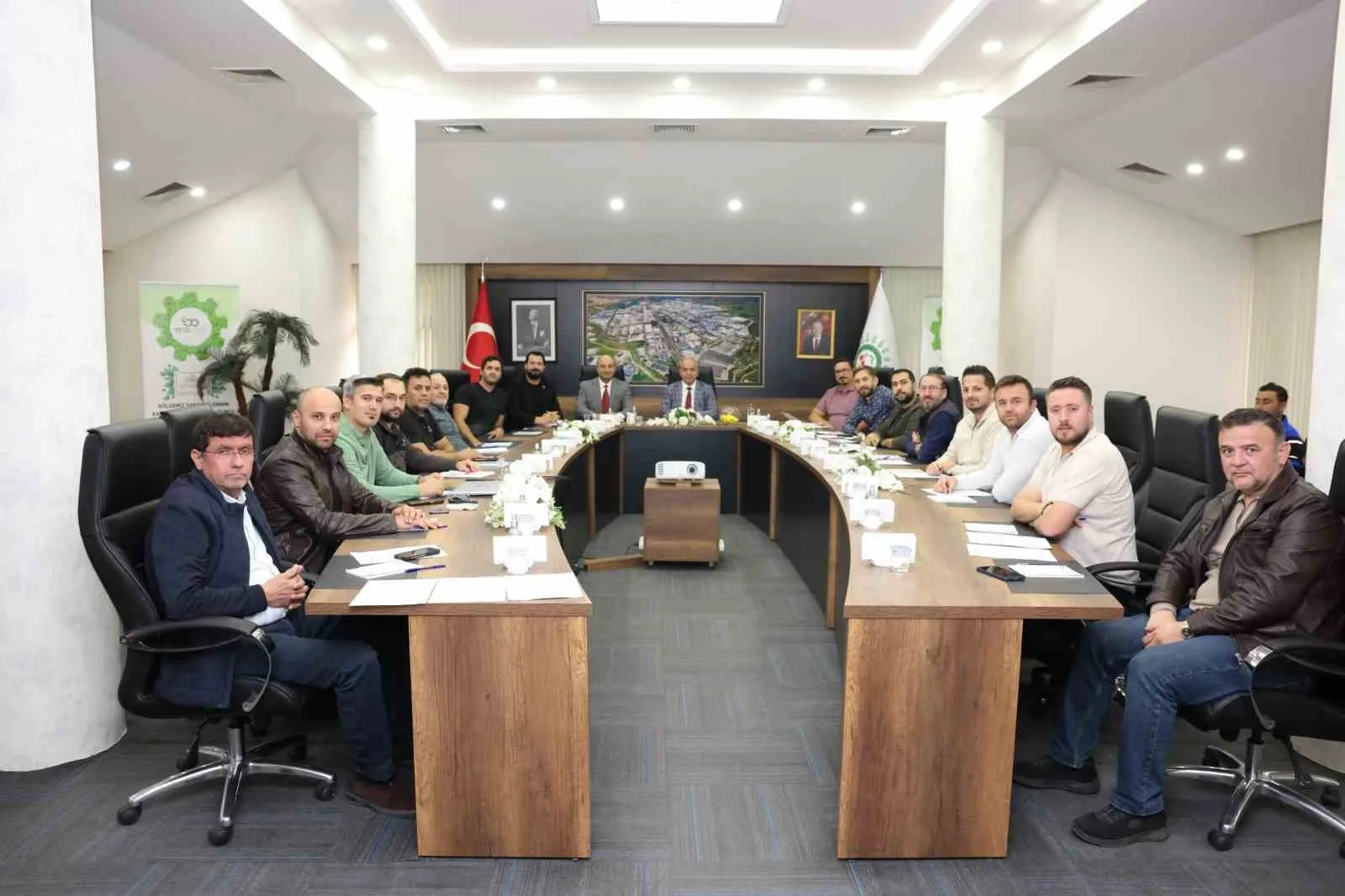 Denizli OSB’de Süper Lig teknik toplantı ve kura çekimi yapıldı