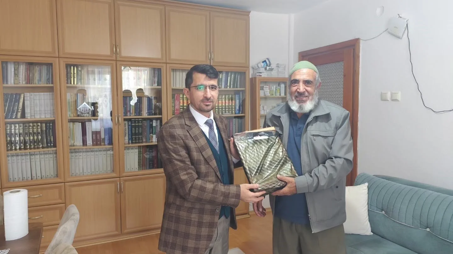 Aydıntepe’de emekli din görevlileri ziyaret edildi