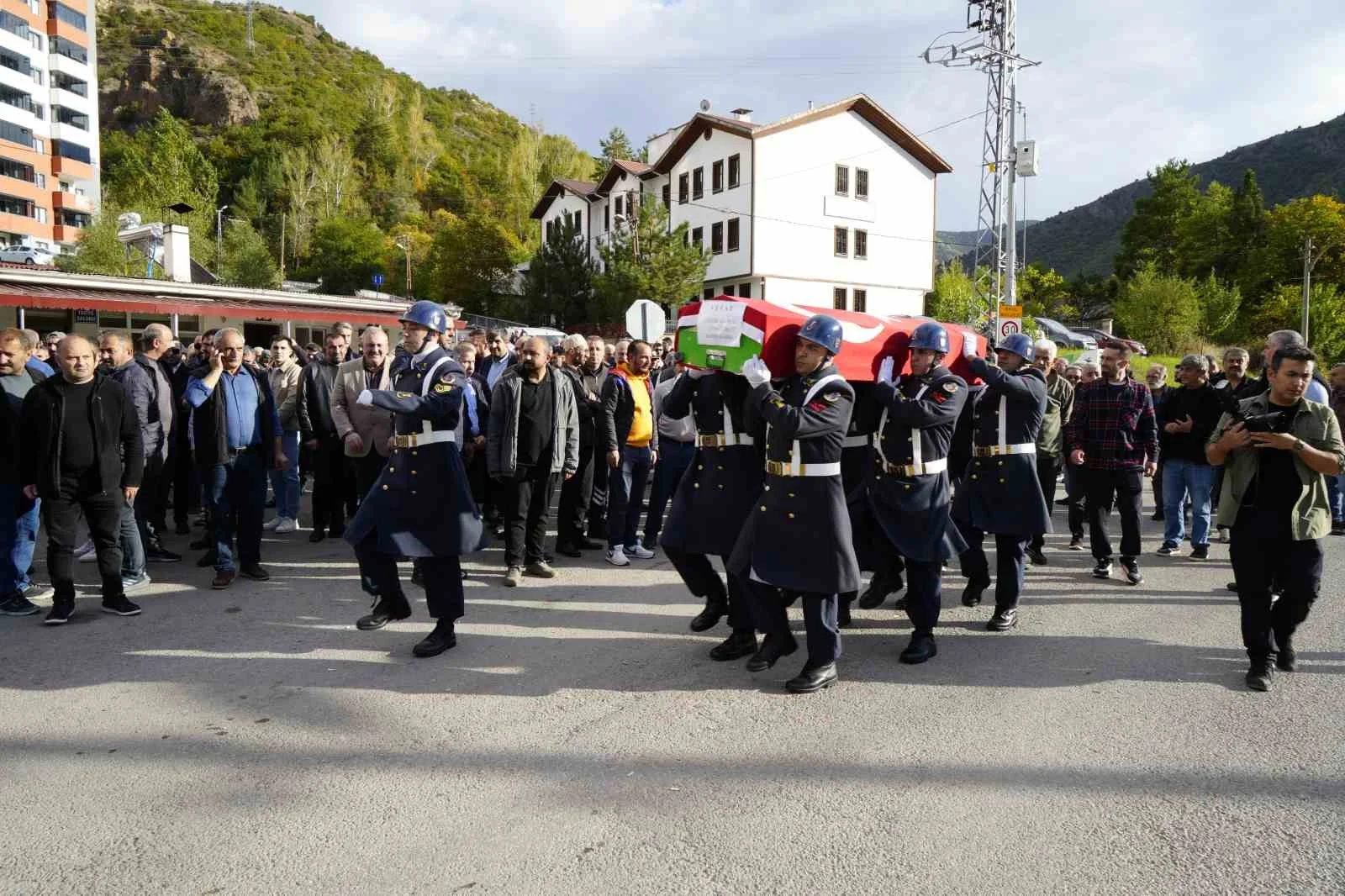 Gümüşhaneli Kıbrıs Gazisi son yolculuğuna uğurlandı