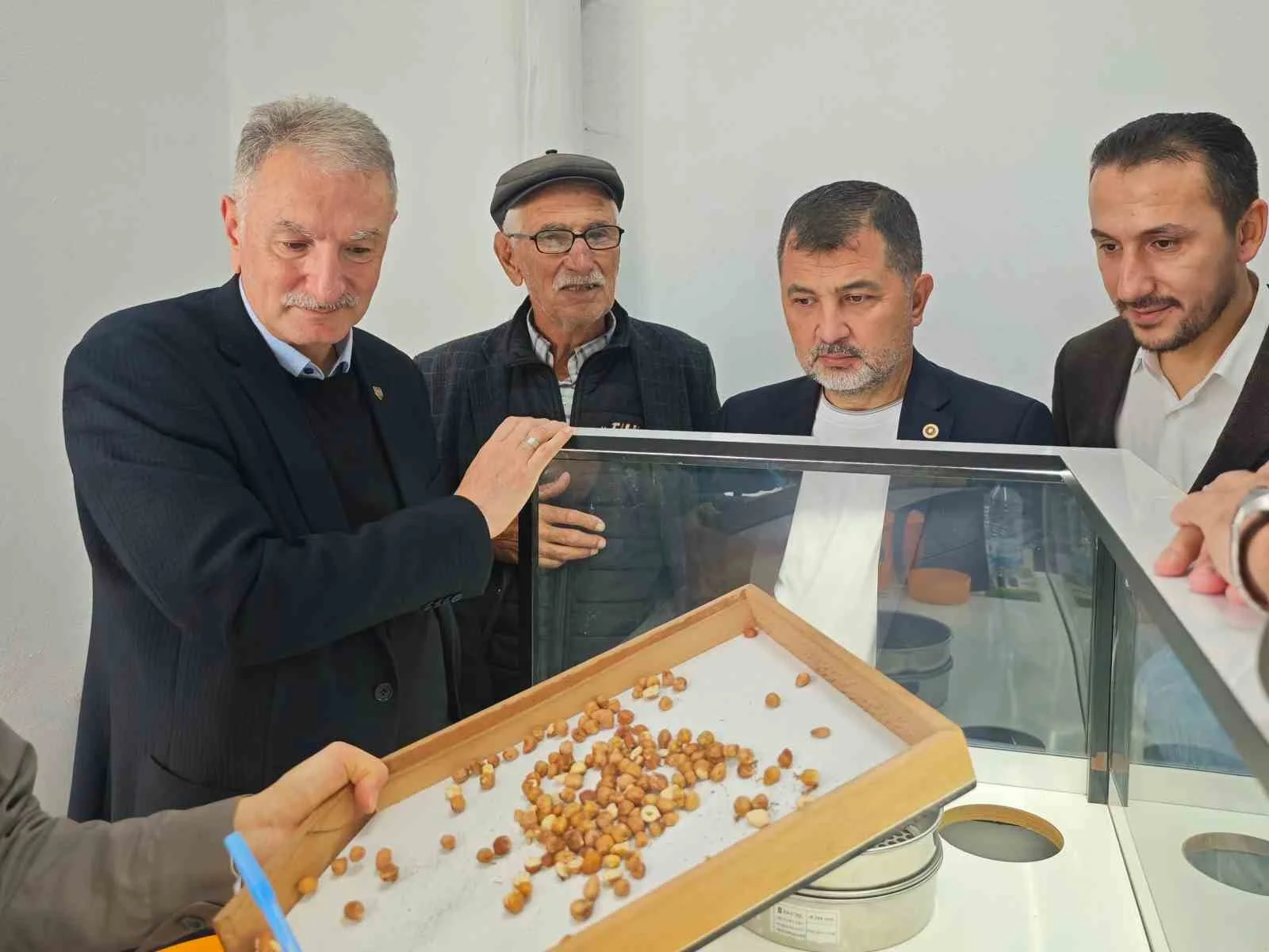 Fındık alım çalışmaları yerinde incelendi
